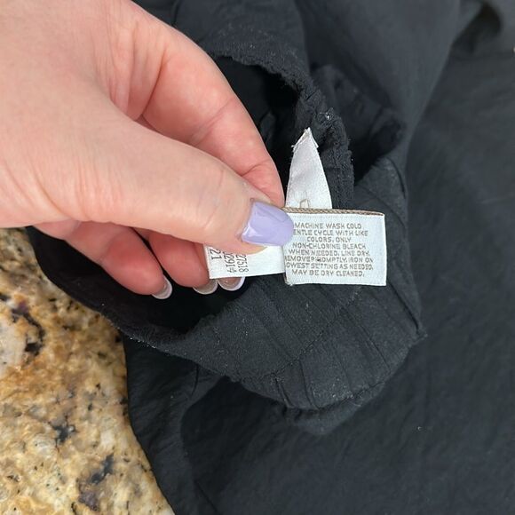 Chico’s Black Viscose Blend Tapered Leg Ankle Pants Size XL - Picture 6 of 10